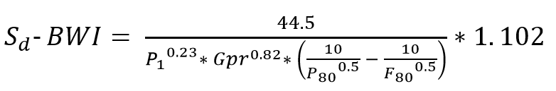 BWI equation