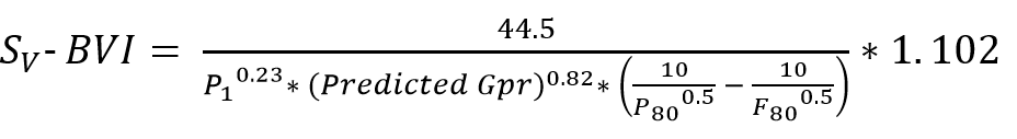 Sv-BVI equation